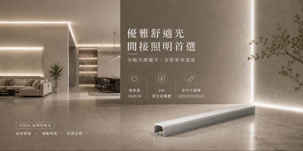 線型照明燈具-LED 鋁條燈/燈帶/燈條/軟條燈訂製.客製化-H&L東捷生活家居,燈具燈飾,家具家飾,軟裝家飾,照明設計,智慧照明,燈具店推薦,台中燈具店,台北燈具店,新竹燈具店,燈具推薦,燈飾推薦