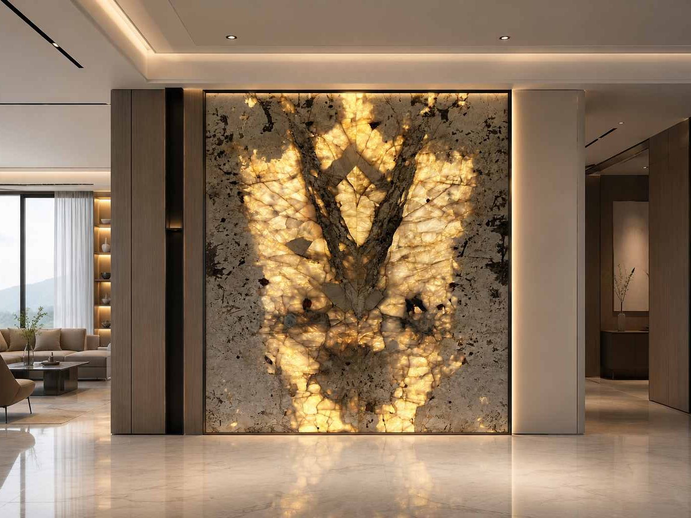 居家空間透光石應用,透光石推薦,LED燈板,LED矽膠燈條, Translucent stone Application In Interior Design